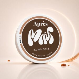 Apres Cola 3.2mg Nicotine Pouches — 3.2mg nicotine per pouch, mini format, 20 pouches