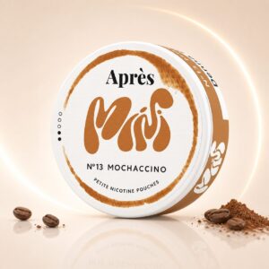 Après Mochaccino Mini 3.2mg — 3.2mg nicotine per pouch, mini format, 20 pouches