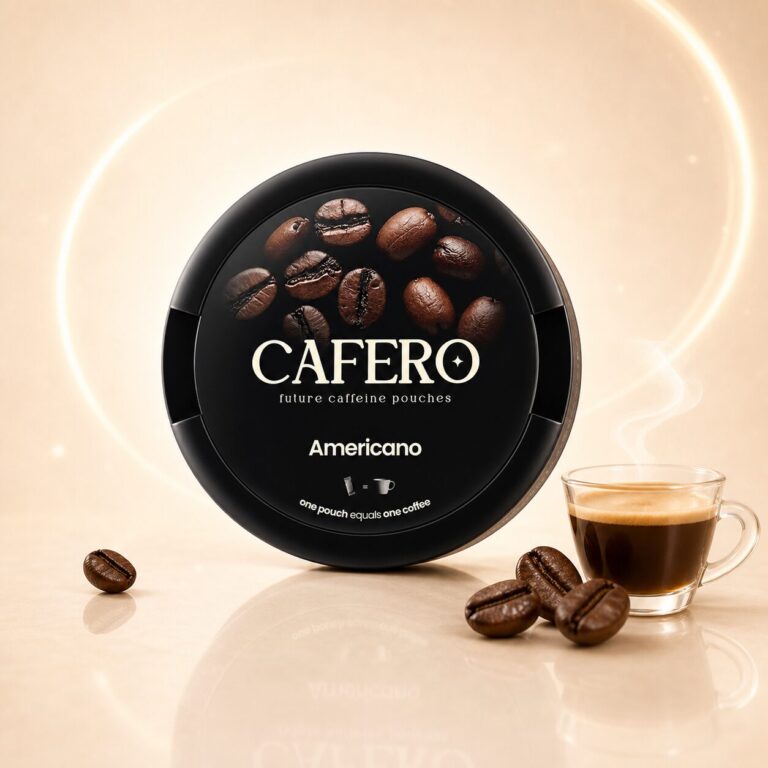 CAFERO Americano 80mg caffeine pouch tin