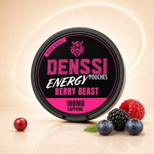 Denssi Forest Berries 100mg caffeine pouch tin