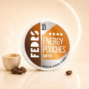 FEDRS Coffee 65mg caffeine pouch tin
