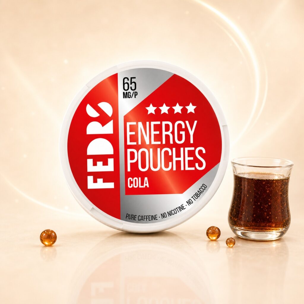 FEDRS Cola 65mg caffeine pouch tin
