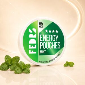 FEDRS Mint 65mg caffeine pouch tin
