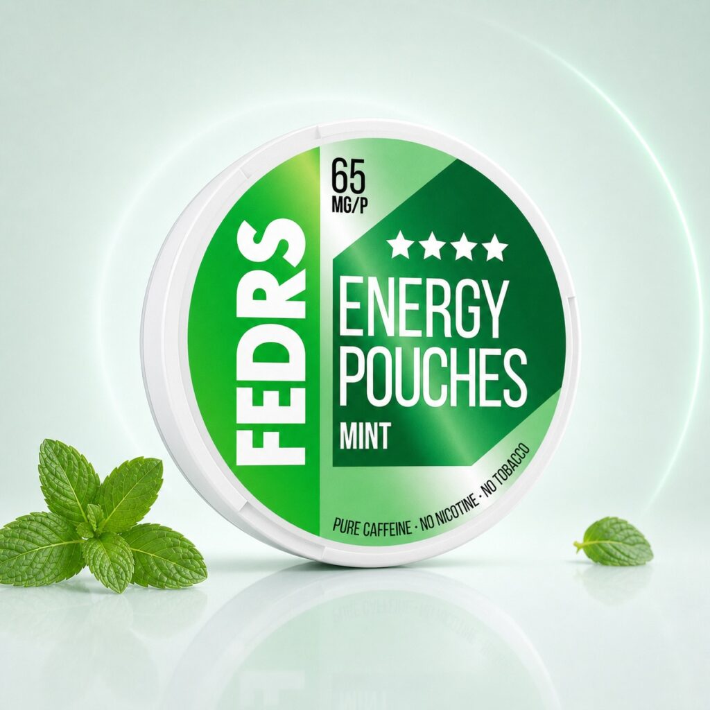FEDRS Mint 65mg Nicotine Pouches — 65mg nicotine per pouch, slim format, 20 pouches