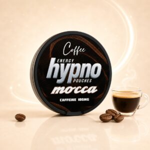 Hypno Mocha 100mg caffeine pouch tin