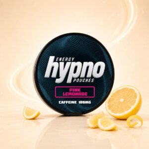 Hypno Pink Lemonade 100mg caffeine pouch tin