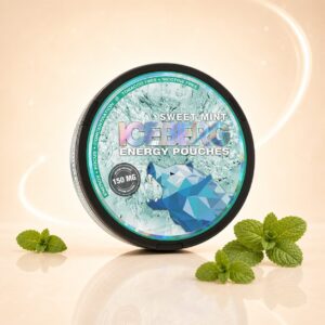 Iceberg Sweet Mint 150mg caffeine pouch tin