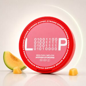 Loop Red Chili Melon 15.6mg Nicotine Pouches — 15.6mg nicotine per pouch, slim format, 20 pouches