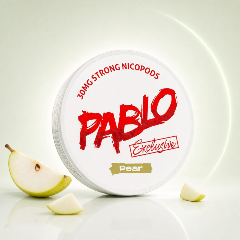 Pablo Pear 30mg Nicotine Pouches tin