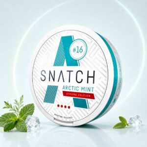 Snatch Arctic Mint 11.2mg Nicotine Pouches — 11.2mg nicotine per pouch, slim format, 20 pouches