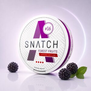 Snatch Forest Fruits 11.2mg Nicotine Pouches — 11.2mg nicotine per pouch, slim format, 20 pouches