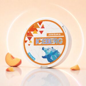 Iceberg Arasaka 12mg Nicotine Pouches — 12mg nicotine per pouch, slim format, 20 pouches