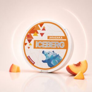 Iceberg Arasaka 35mg Nicotine Pouches — 35mg nicotine per pouch, slim format, 20 pouches