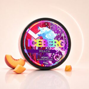 Iceberg Arasaka 40mg Nicotine Pouches — 40mg nicotine per pouch, slim format, 20 pouches