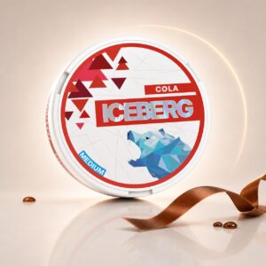 Iceberg Cola 12mg Nicotine Pouches — 12mg nicotine per pouch, slim format, 20 pouches