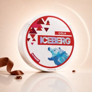 Iceberg Cola 35mg Nicotine Pouches — 35mg nicotine per pouch, slim format, 20 pouches