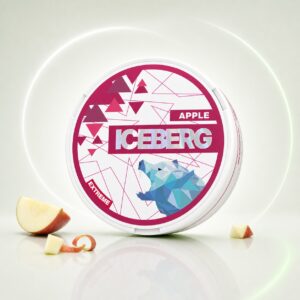 Iceberg Double Apple 35mg Nicotine Pouches — 35mg nicotine per pouch, slim format, 20 pouches