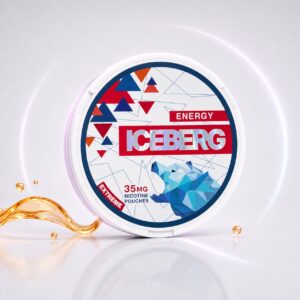 Iceberg Energy 35mg Nicotine Pouches — 35mg nicotine per pouch, slim format, 20 pouches