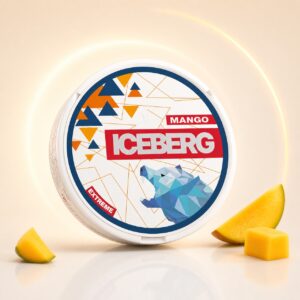 Iceberg Energy Mango 35mg Nicotine Pouches — 35mg nicotine per pouch, slim format, 20 pouches