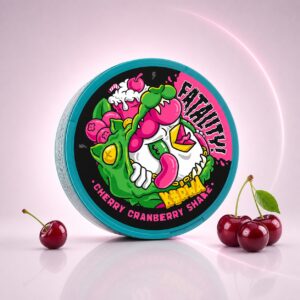 Kurwa Cherry Cranberry Shake 36mg Nicotine Pouches — 36mg nicotine per pouch, slim format, 20 pouches