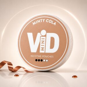 ViD Minty Cola 4.8mg Nicotine Pouches — 4.8mg nicotine per pouch, mini format, 20 pouches