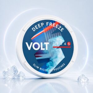 Volt Deep Freeze 9.5mg Nicotine Pouches — 9.5mg nicotine per pouch, slim format, 21 pouches