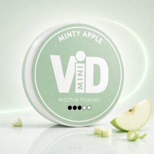 ViD Minty Apple 4.8mg Nicotine Pouches — 4.8mg nicotine per pouch, mini format, 20 pouches