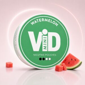 ViD Watermelon 4.8mg Nicotine Pouches — 4.8mg nicotine per pouch, mini format, 20 pouches