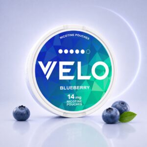 Velo Icy Berries 14mg Nicotine Pouches — 14mg nicotine per pouch, slim format, 20 pouches