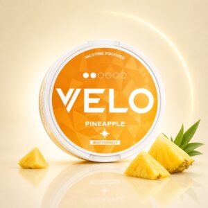 Velo Tropical Ice 6mg Nicotine Pouches — 6mg nicotine per pouch, mini format, 15 pouches
