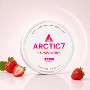 Arctic7 Wild Berry 6mg Nicotine Pouches — 6mg nicotine per pouch, slim format, 20 pouches
