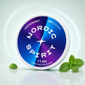 Nordic Spirit Frosty Berry 11mg Nicotine Pouches — 11mg nicotine per pouch, slim format, 20 pouches