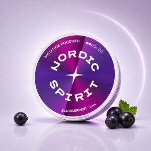 Nordic Spirit Forest Berries 6mg Nicotine Pouches — 6mg nicotine per pouch, slim format, 20 pouches