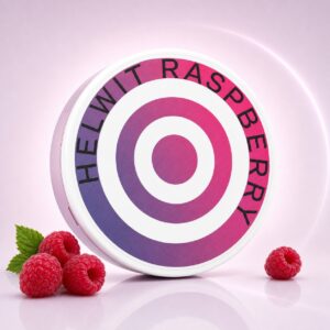 Helwit Raspberry Liquorice 3.5mg Nicotine Pouches — 3.5mg nicotine per pouch, slim format, 20 pouches