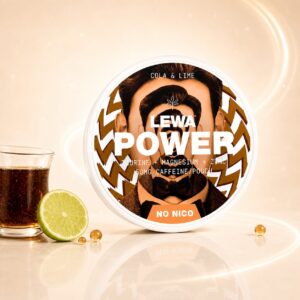 Lewa Cola & Lime 50mg caffeine pouch tin