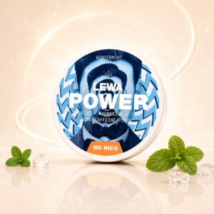 Lewa Wintermint 50mg caffeine pouch tin