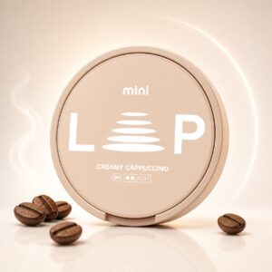 Loop Creamy Cappucci .8mg Nicotine Pouches — 6.8mg nicotine per pouch, mini format, 20 pouches