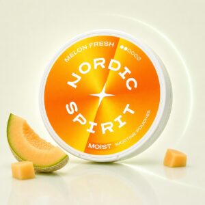 Nordic Spirit Melon Fresh 6mg Nicotine Pouches — 6mg nicotine per pouch, slim format, 20 pouches