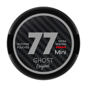 77 Original 20mg Nicotine Pouches — 20mg nicotine per pouch, mini format, 24 pouches