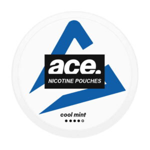 Ace Cool Mint 6mg Nicotine Pouches — 6mg nicotine per pouch, slim format, 20 pouches
