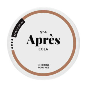 Apres Cola 8.3mg Nicotine Pouches — 8.3mg nicotine per pouch, slim format, 20 pouches