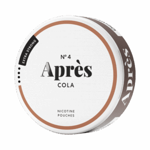 Après Cola Extra Strong 8.3mg — 8.3mg nicotine per pouch, slim format, 20 pouches