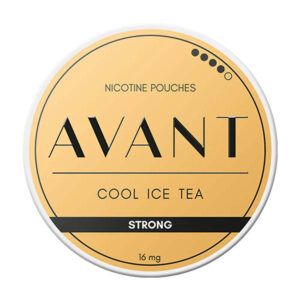 Avant Cool Ice Tea 10.4mg Nicotine Pouches — 10.4mg nicotine per pouch, slim format, 20 pouches