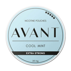 Avant Cool Mint 13mg Nicotine Pouches — 13mg nicotine per pouch, slim format, 20 pouches