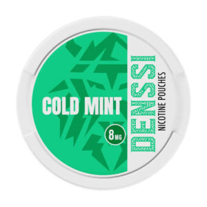 Denssi Cold Mint 4mg Nicotine Pouches — 4mg nicotine per pouch, slim format, 20 pouches