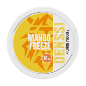 Denssi Mango Freeze 11.2mg Nicotine Pouches — 11.2mg nicotine per pouch, slim format, 20 pouches