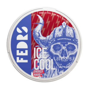 FEDRS Energy Hard 32.5mg Nicotine Pouches — 32.5mg nicotine per pouch, slim format, 20 pouches