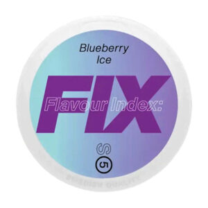 Fix Blueberry Ice 11.5mg Nicotine Pouches — 11.5mg nicotine per pouch, slim format, 20 pouches