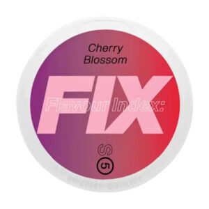 Fix Cherry Blossom 11.5mg Nicotine Pouches — 11.5mg nicotine per pouch, slim format, 20 pouches