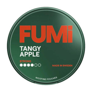 FUMi Tangy Apple 8mg Nicotine Pouches — 8mg nicotine per pouch, slim format, 20 pouches